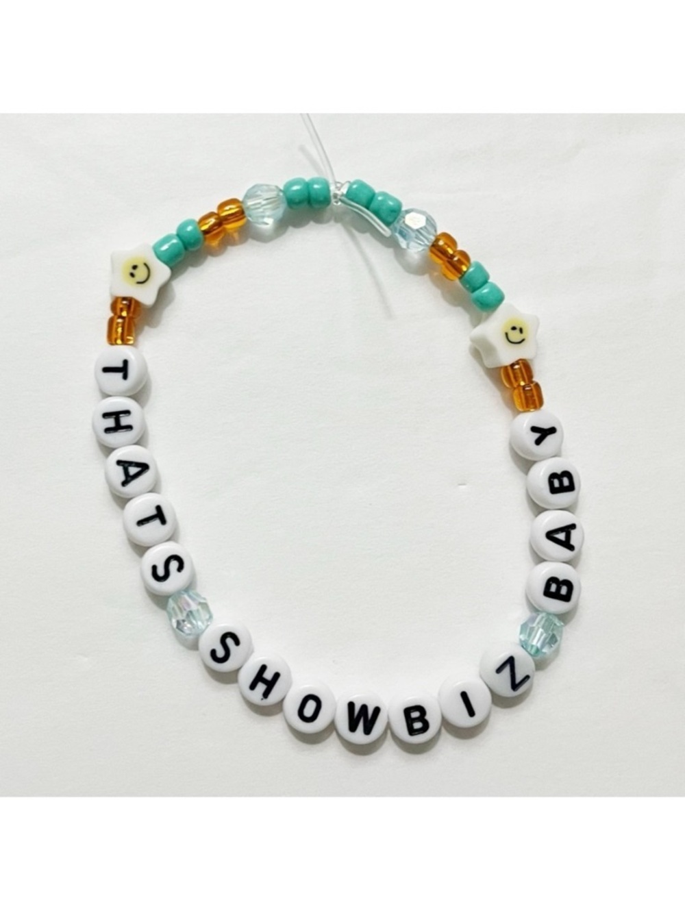 Taylor Swift Friendship Bracelet Showgirl That’s Showbiz Baby